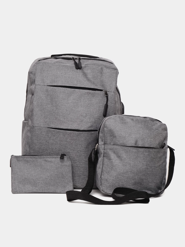TrendD / Рюкзак универсальный 3в1 Unisex Smart мужской/женский с выходом USB