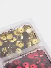 Розовый набор пайеток для декора