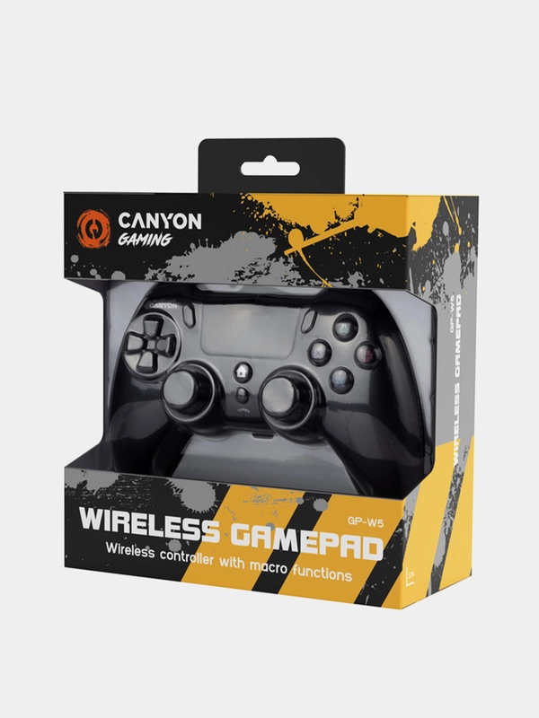 Беспроводной геймпад Canyon GP-W5 с тачпадом для PS4 и PC