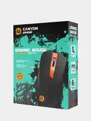 Черный игровая мышь Canyon GM-3 "ECLECTOR" с RGB-подсветкой, 6 кнопок
