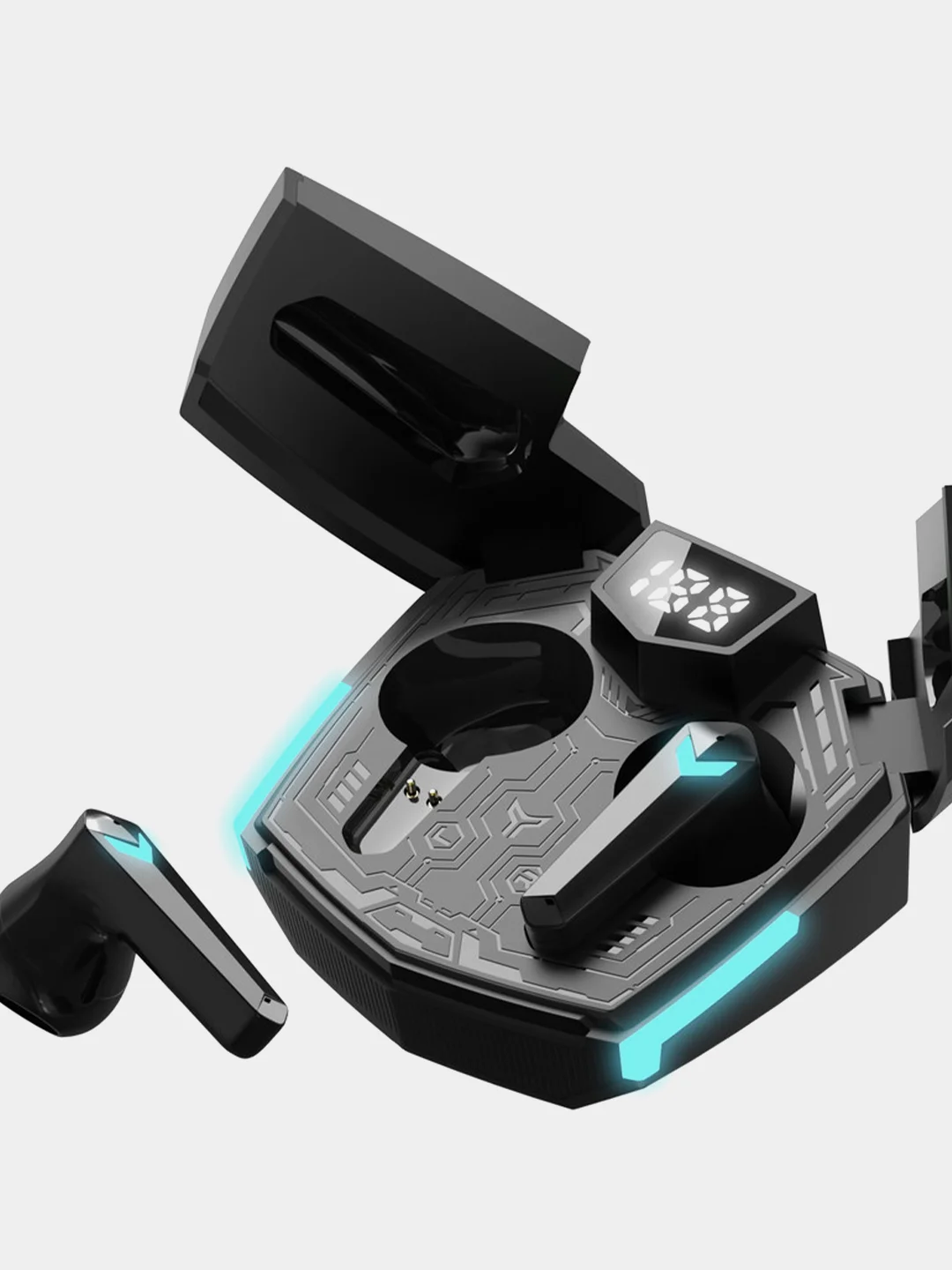 Черный беспроводные игровые наушники Canyon GTWS-2, сенсорное управление, Bluetooth 5.3