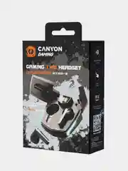 Черный беспроводные игровые наушники Canyon GTWS-2, сенсорное управление, Bluetooth 5.3