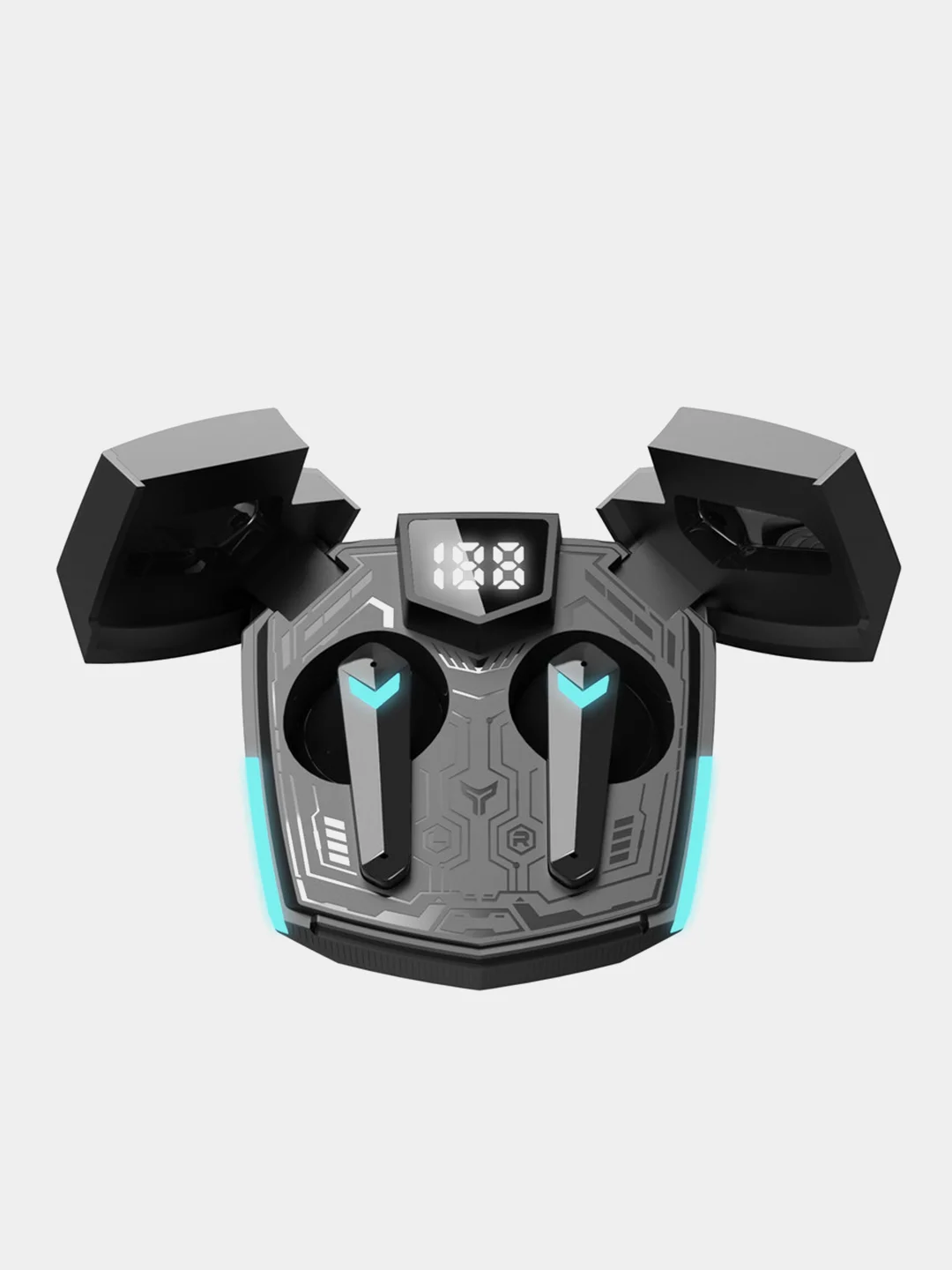 Черный беспроводные игровые наушники Canyon GTWS-2, сенсорное управление, Bluetooth 5.3