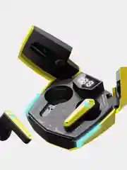 Желтый беспроводные игровые наушники Canyon GTWS-2, сенсорное управление, Bluetooth 5.3