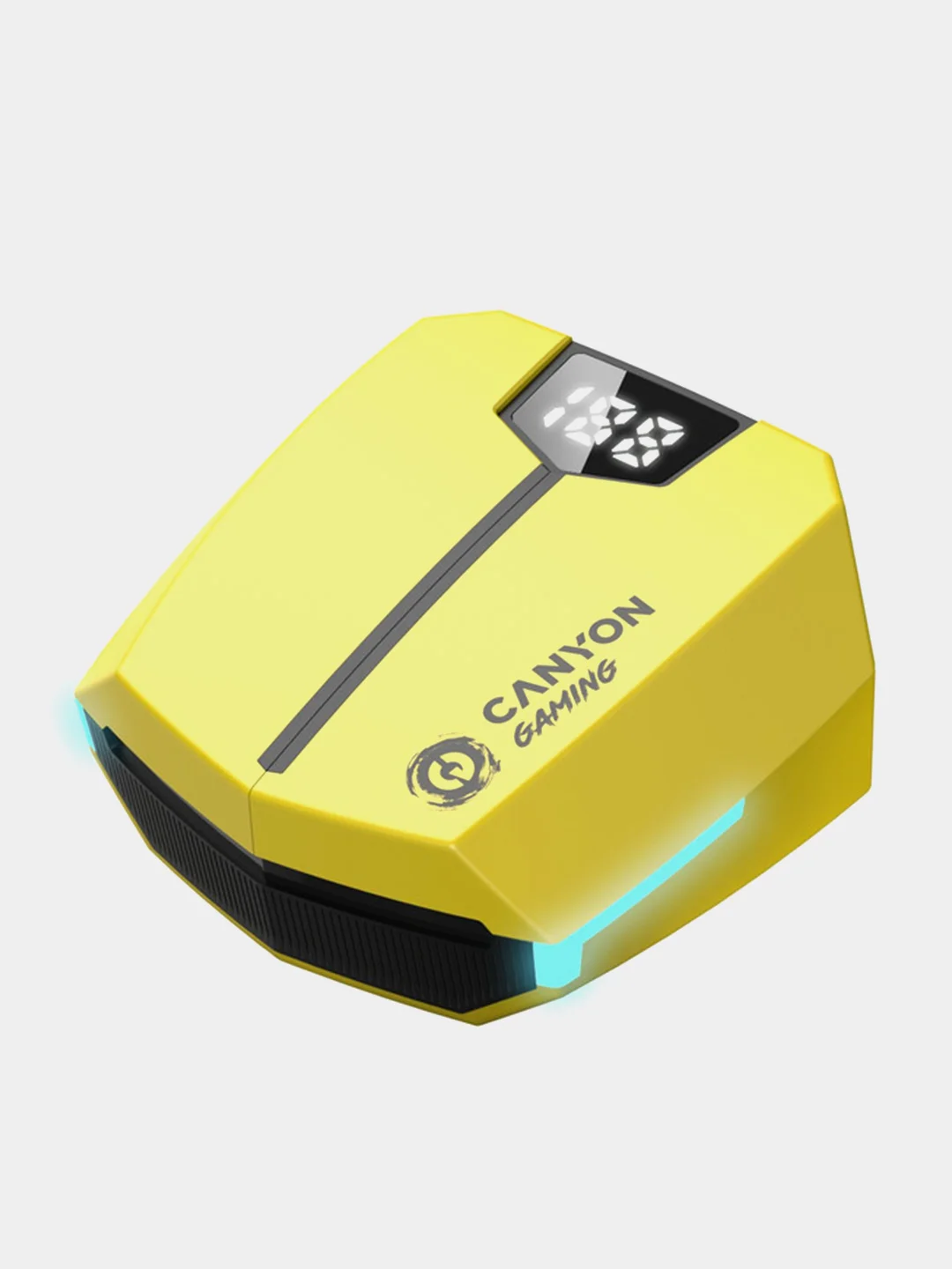 Желтый беспроводные игровые наушники Canyon GTWS-2, сенсорное управление, Bluetooth 5.3