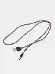 Черный кабель USB TYPE C для зарядки