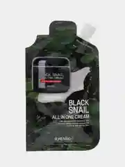 Крем для лица с экстрактом черной улитки Eyenlip Black Snail All In One Cream 25 гр