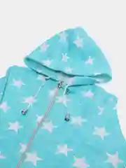 Бирюзовый толстовка с капюшоном