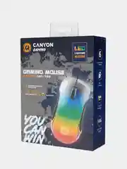 Черный игровая мышь Canyon GM-728 "BRAVER", с RGB-подсветкой, 7 кнопок