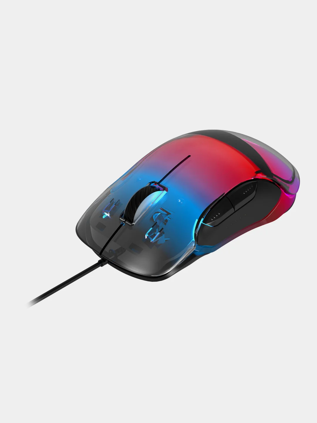 Черный игровая мышь Canyon GM-728 "BRAVER", с RGB-подсветкой, 7 кнопок