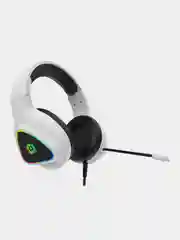 Белый игровые наушники Canyon SHADDER GH-6, с микрофоном и RGB-подсветкой