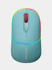 Голубой беспроводная мышь Canyon MW-22, с RGB-подсветкой, перезаряжаемая, двухрежимная, 1600 DPI