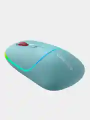 Голубой беспроводная мышь Canyon MW-22, с RGB-подсветкой, перезаряжаемая, двухрежимная, 1600 DPI