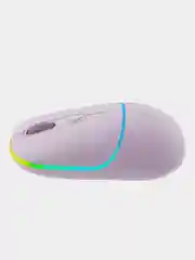 Розовый беспроводная мышь Canyon MW-22, с RGB-подсветкой, перезаряжаемая, двухрежимная, 1600 DPI