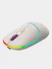 Серый беспроводная мышь Canyon MW-22, с RGB-подсветкой, перезаряжаемая, двухрежимная, 1600 DPI