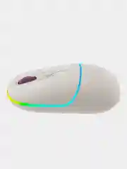 Серый беспроводная мышь Canyon MW-22, с RGB-подсветкой, перезаряжаемая, двухрежимная, 1600 DPI