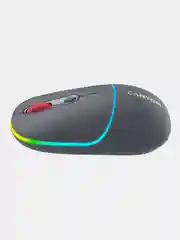 Серый беспроводная мышь Canyon MW-22, с RGB-подсветкой, перезаряжаемая, двухрежимная, 1600 DPI