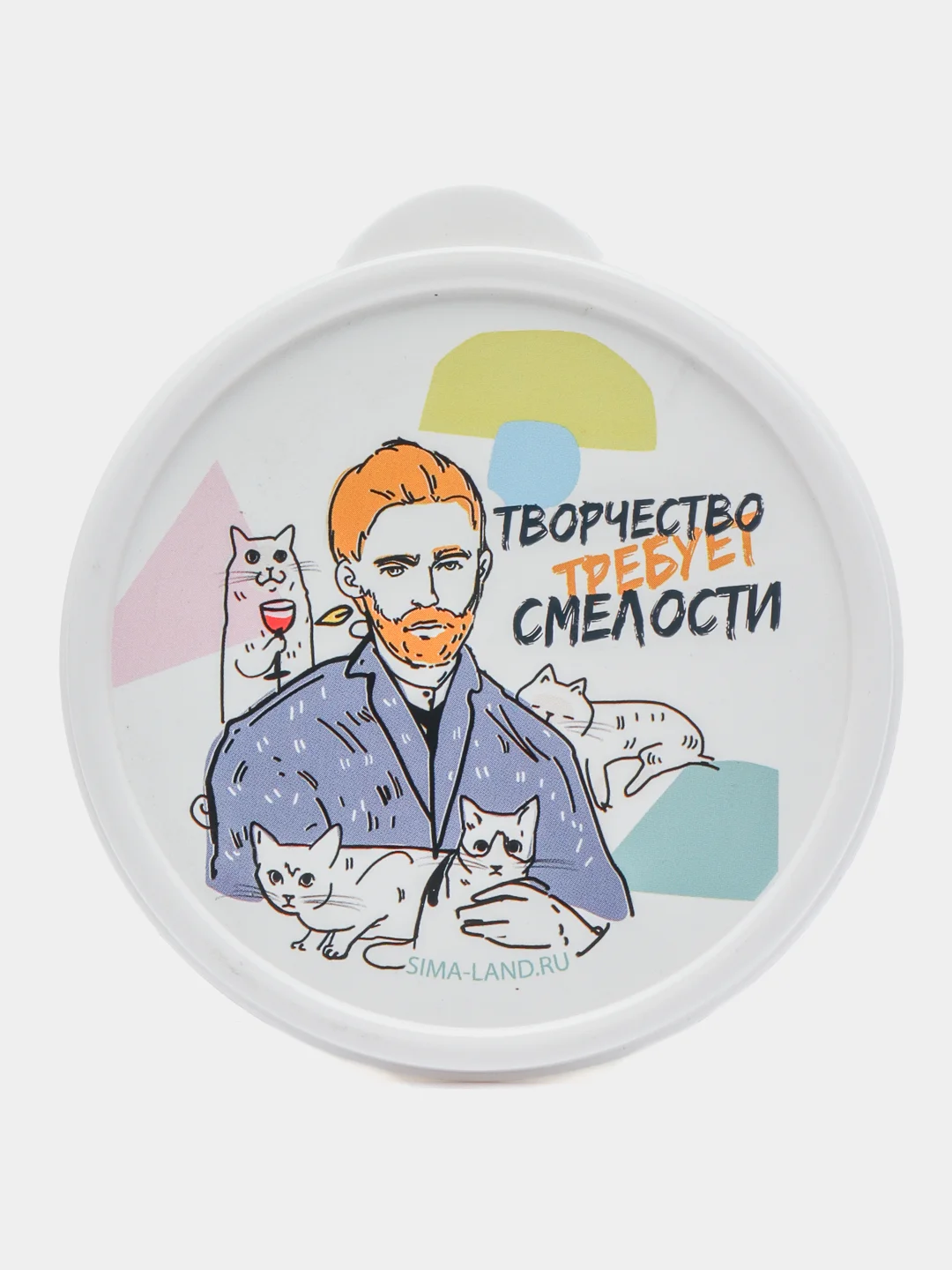 Белый контейнер, ланч-бокс