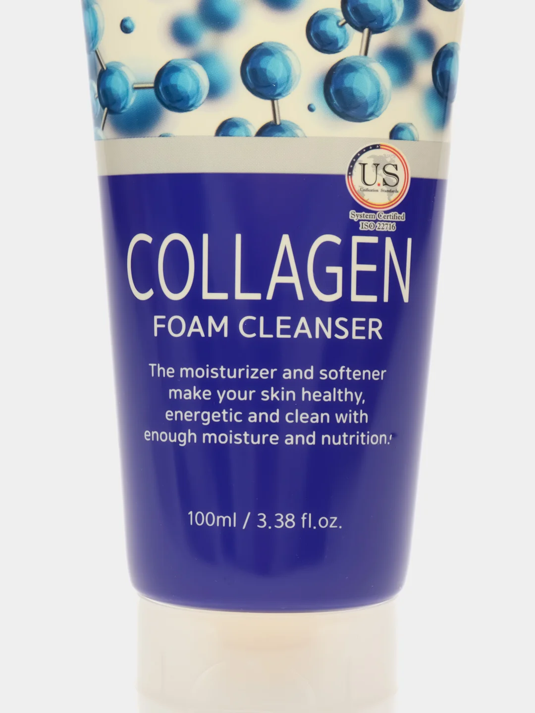 Пенка для умывания EKEL с коллагеном антивозрастная Foam Cleanser Collagen, 100 мл