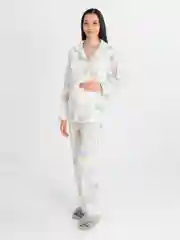 Пижама из муслина для беременных и кормящих мам