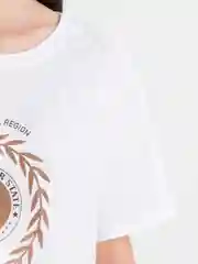 Белый футболка женская Оверсайз