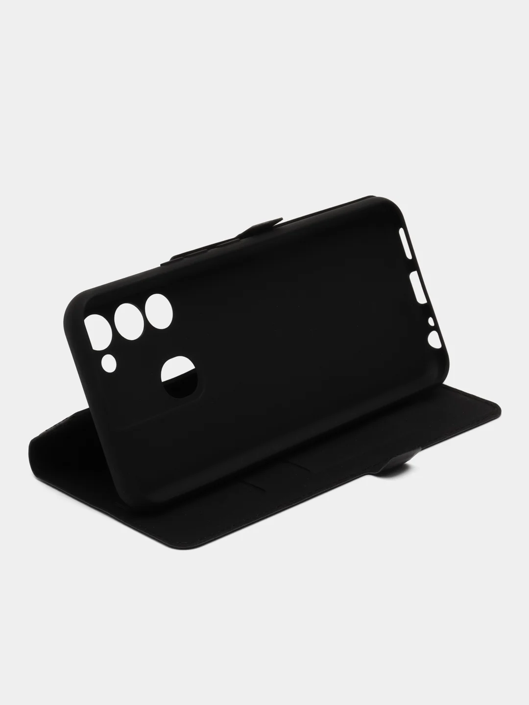 Чехол-книжка Krutoff Eco Book для TECNO Spark 8С/ Spark Go 2022 черный