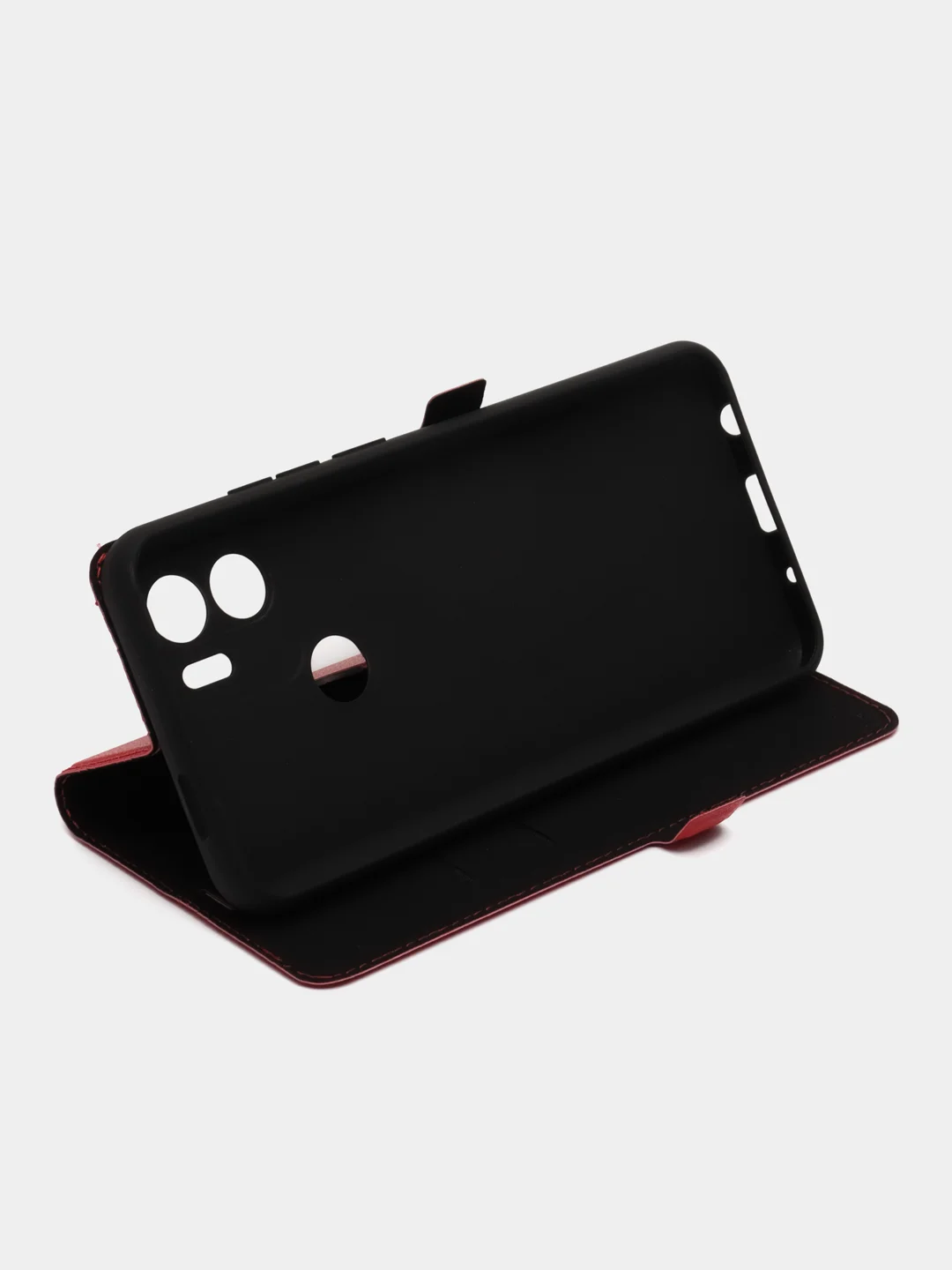 Чехол-книжка Krutoff Eco Book для Xiaomi Redmi A1+/A2+/Poco C51 красный