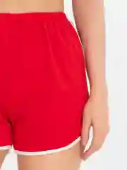 Красный шорты женские, домашние, короткие женские шорты