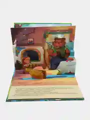 Детская книжка-панорамка 3D "Машенька и медведь" 270х205. Проф-Пресс