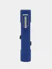 Синий зажигалка электронная с фонариком, с зарядкой USB, походная, в подарочной упаковке