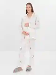 Пижама из муслина для беременных и кормящих мам