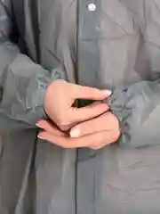 Серый дождевик унисекс