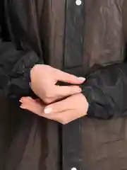 Черный дождевик унисекс