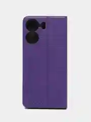 Чехол-книжка Krutoff Neo Book для Xiaomi Redmi 13C/Poco C65 фиолетовый
