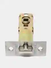 Ручка дверная защелка VETTORE A8023 ET SN (сатин) ключ-поворотник, для межкомнатных дверей