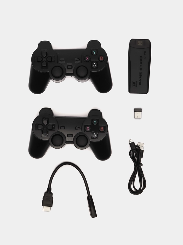 Игровая приставка Game Stick Lite 64GB 15000+ ретро-игр 4К UHD