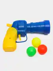 Синий интерактивная игрушка пистолет с мячиками для кошек и собак