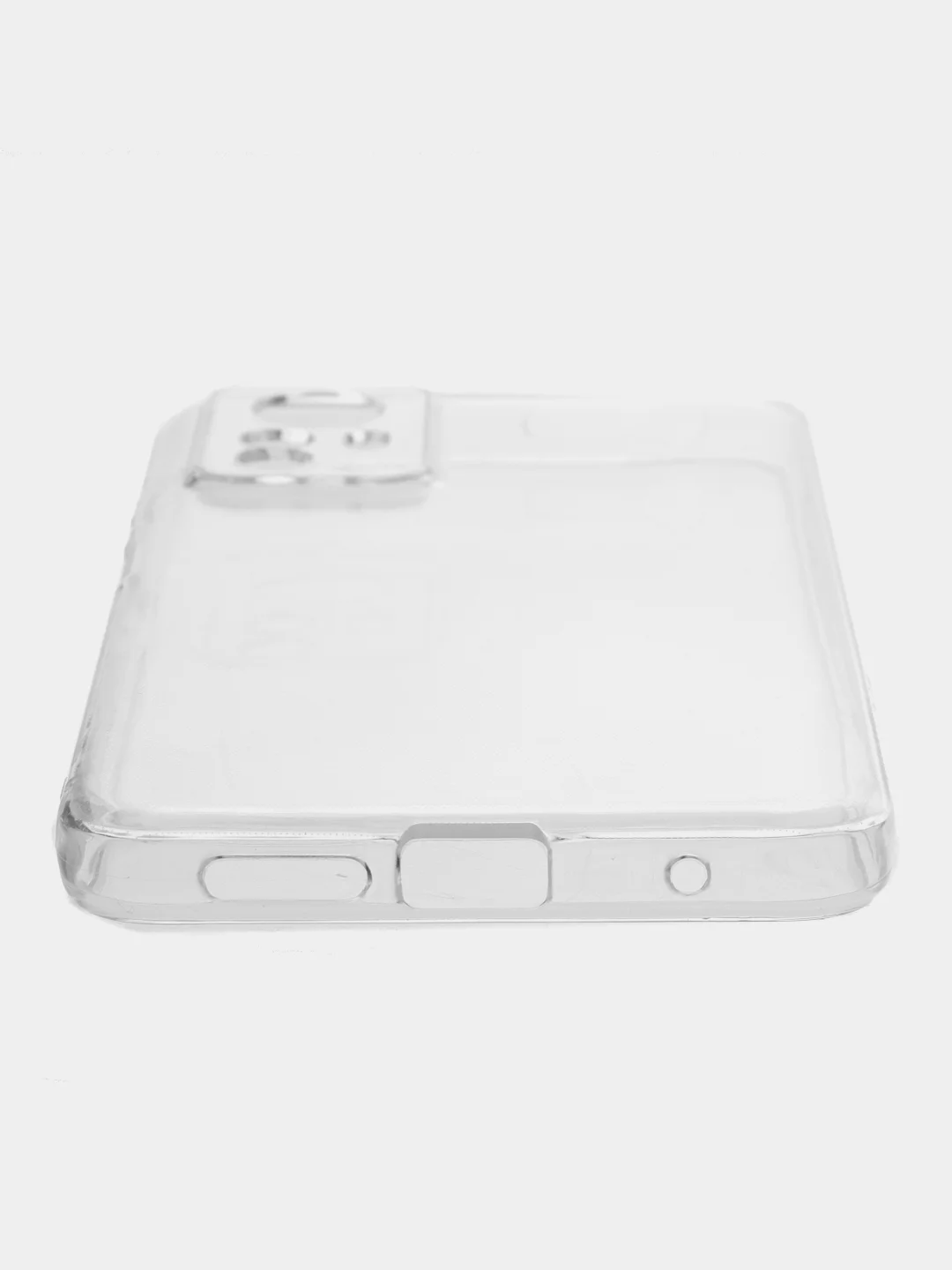 Марсала чехол на Redmi Note 12S / Редми Нот 12С, прозрачный, силиконовый, с защитой камеры