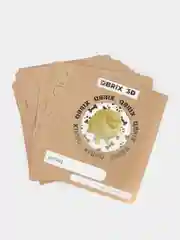 QBRIX Картонный 3D конструктор Шпиц