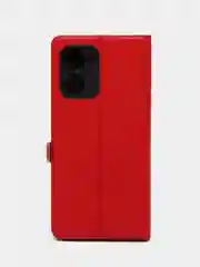 Чехол-книжка Krutoff Eco Book для Realme C33/C33 2023 красный