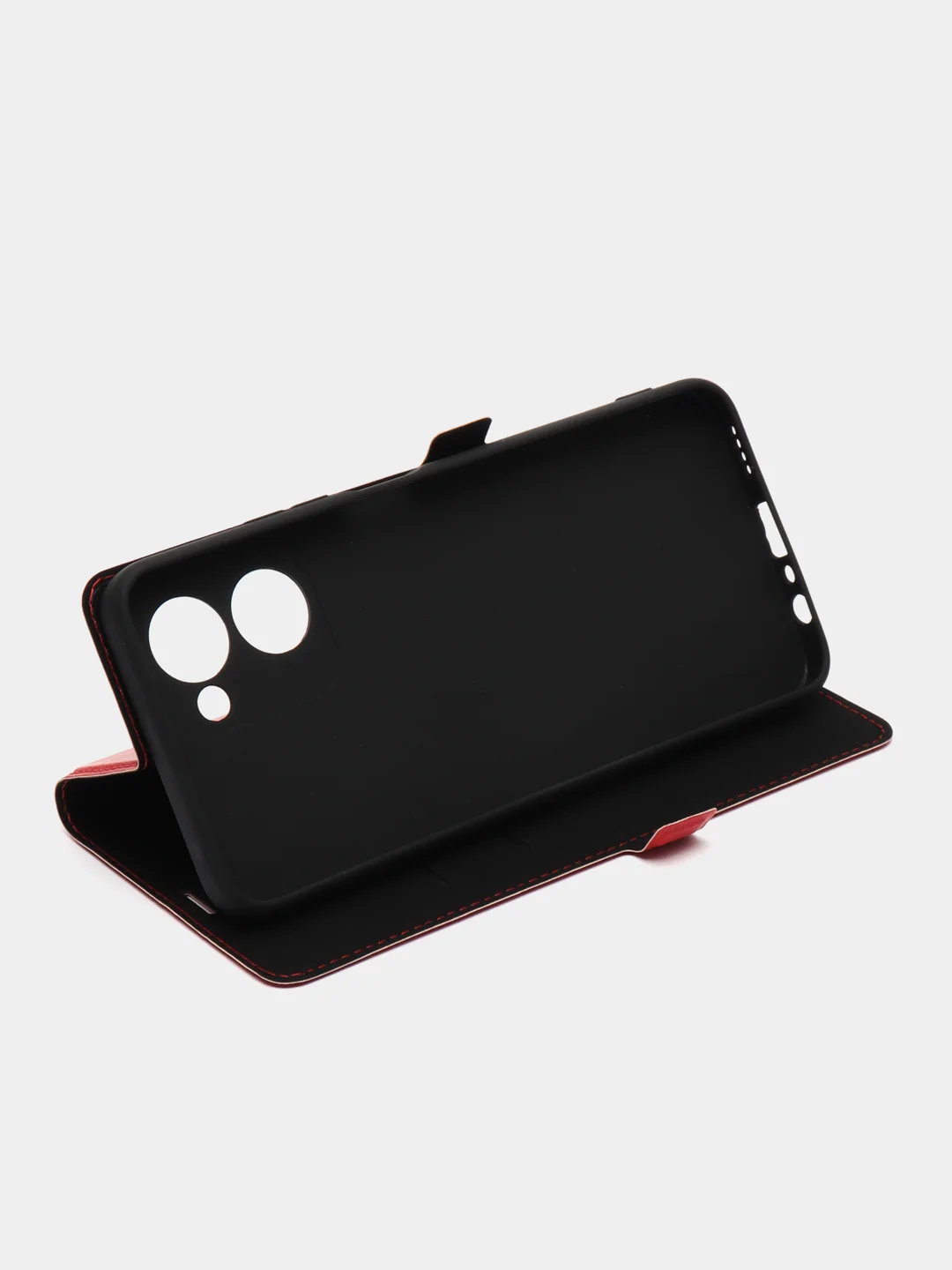 Чехол-книжка Krutoff Eco Book для Realme C33/C33 2023 красный
