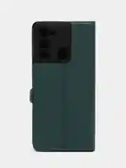 Чехол-книжка Krutoff Eco Book для TECNO Spark 8С/ Spark Go 2022 зелёный опал