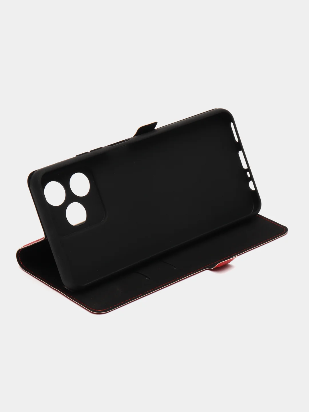 Чехол-книжка Krutoff Eco Book для Realme C51/C53/Note 50 красный