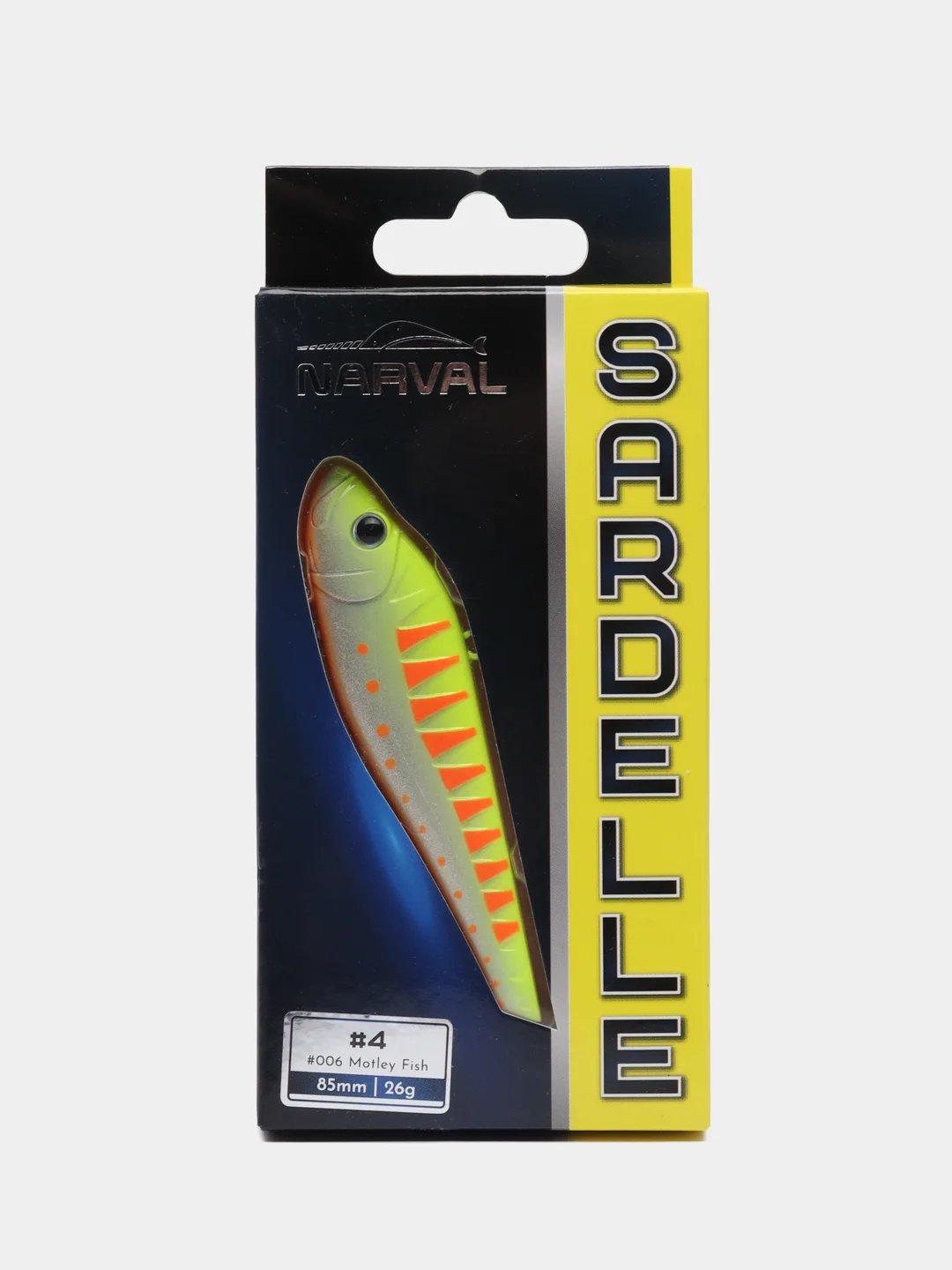 Лимонный воблер Narval Frost Sardelle 85mm 26g