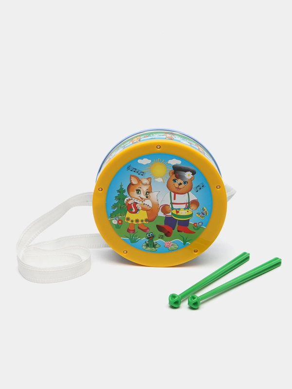 Игрушечный музыкальный инструмент "Барабан"