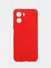 Красный чехол Honor 90 Lite / Хонор 90 Лайт силиконовый, цветной, матовый
