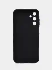 Угольный чехол Samsung Galaxy A15 / Самсунг Галакси А15, черный, силиконовый