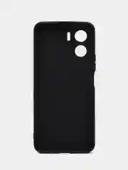 Угольный чехол Honor 90 Lite (Хонор 90 Лайт), черный, силиконовый