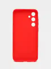 Красный чехол Samsung Galaxy A35 / Самсунг Галакси А35 силиконовый, цветной, матовый