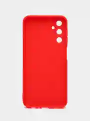 Красный чехол Samsung Galaxy A25 / Самсунг Галакси А25 силиконовый, цветной, матовый